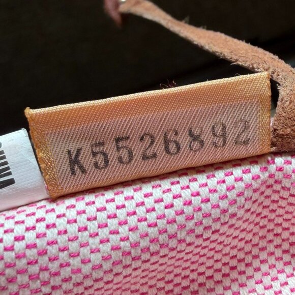 Dooney & Bourke Monogram Shoulder Bag — Vintage Tan Canvas & Leather - Picture 15 of 16